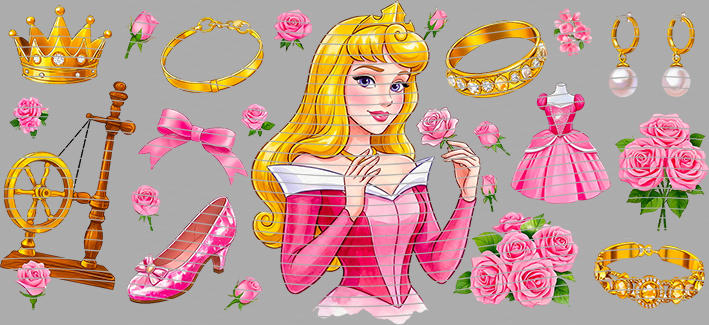16oz Princess-N4-2448